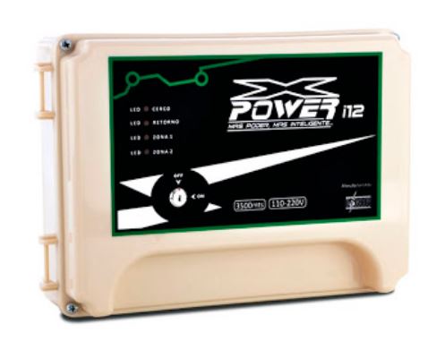 ENERGIZADOR POWERI12 2ZONAS 3500 METROS LINEALES RF INCORPORADO TRANSMISOR 4 BOTONES PGM INCORPORADO