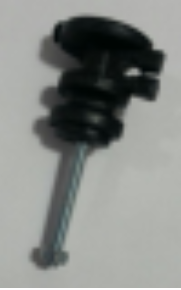 AISLADOR DE CERCO ELECTRICO PARA CENTRO CON PERNO Y TUERCA