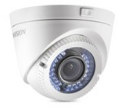 CAMARA DOMO HD 720P 2.8 a 12mm, Smart IR 40m IP66, Metal,TVI