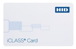 Tarjeta iCLASS Contactless Smart Card, 2k bit with 2 application areas